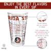 Greenline Goods  Florida State University Seminoles College Pint Beer Glasses (Set of 2), 16 oz  Full-Color Logo + Campus Map view 4