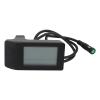 NDNCZDHC Electric Bicycle LCD Display Meter 5pin Waterproof Interface Electric Bicycle Display Meter Abs Electric Bike Dispaly for Bafang Controller 2448v view 1