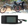 NDNCZDHC Electric Bicycle LCD Display Meter 5pin Waterproof Interface Electric Bicycle Display Meter Abs Electric Bike Dispaly for Bafang Controller 2448v view 3