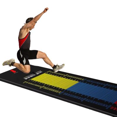 SAYOBO 9.8ft/11.5ft Long Jump Floor Mat for Adult, Home Gym Exercise Jumping Mat Testing Scale for Indoor Outdoor, Shock Absorbing, Jump Rope Board (Color : 4mm-300cmx50cm)