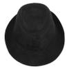 Children Black Felt Jazz Wide Brim Fedora Hat - Gangster Party Costume Accessory for Kids view 1