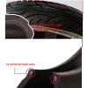 NiuJKun 2 Pack 14 Inch Bike Tire Tubeless Set, 14x2.4 Tire Set, 14x2.5 Tire Set, Thorn Resistant Tubless Tires, 250-14 Kids Bike Replacement Tires, Suitable for Children's Bicycles view 3