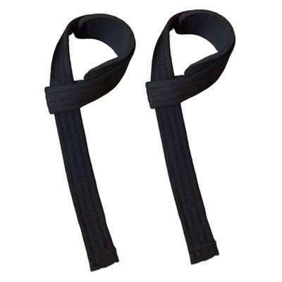 SUPVOX 1pair Weightlifting Straps for Enhanced Grip Exercise Tool for Weight Lifting Bodybuilding and Strength Training Design Pads for Comfort and Black