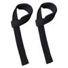SUPVOX 1pair Weightlifting Straps for Enhanced Grip Exercise Tool for Weight Lifting Bodybuilding and Strength Training Design Pads for Comfort and Black view 1