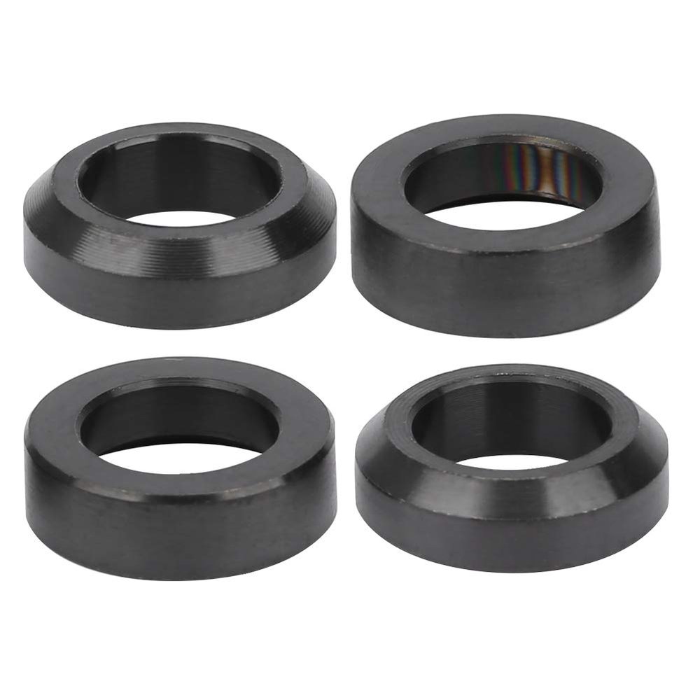 Disc Brake Bolts Spacer Mountain Bikes Convex Concave Washers Rings, Bikes Brake Caliper Spacer Set and Mountain Bikes Concave and Convex Disc Brake Spacers Included, Base Fixed Screw Heighten