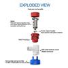 Bilge Pump, Marine Bilge Pump, Boat Bilge Water Pump, Boat Submersible Bilge Pump, 12V Electric Marine Water Pump 29mm ID Hose Submersible Boat Water Pump view 2