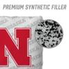 YouTheFan Officially-Licensed NCAA Nebraska Cornhuskers Set of 4 Cornhole Bags - All Weather Regulation 6 x 6 Size - 16oz Weight - Designed in USA view 4