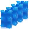 Arcccky 4 Pack Reusable Ice Pack for Breastmilk Storage, Bottle Ice Packs for Breastfeeding Working Mom view 1