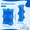 Arcccky 4 Pack Reusable Ice Pack for Breastmilk Storage, Bottle Ice Packs for Breastfeeding Working Mom view 2