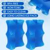Arcccky 4 Pack Reusable Ice Pack for Breastmilk Storage, Bottle Ice Packs for Breastfeeding Working Mom view 4