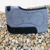 EQUIGEAR Horse Saddle PAD Western Contoured Woolen Felt Moisture Wicking Saddle Pad/Size- 32"x32" & 30"x30" BN-089 (32"X32") view 1