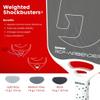 Gamma Airbender 16 Shockbuster Pickleball Paddle Weights, Easy-to-Install 3g, 6g, and 9g Weight Insert Options Offer Custom Feel and Absorb Vibrations for Airbender Carbon Fiber Pickleball Paddles view 4