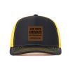 Custom Leather Patch Trucker Hat for Men & Women - Personalized Text & Photo Baseball Cap Laser Engraved.24 view 1