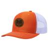 Custom Leather Patch Trucker Hat for Men & Women - Personalized Text & Photo Baseball Cap Laser Engraved.20 view 2