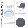 Custom Leather Patch Trucker Hat for Men & Women - Personalized Text & Photo Baseball Cap Laser Engraved.31 view 4