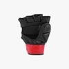 Gameness Pro Training Gloves | Premium Leather | Professional Grade Training Glove for MMA, and More Black/White/Red Small view 3
