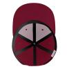 Tavos 101st Airborne Division Screaming Flat Brim Baseball Cap Men's Adjustable Trucker Hat Dark Red view 4