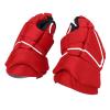 Fabater Red Ice Hockey Gloves, 1 Pair Curved Thumbs Excellent Grip Senior Ice Hockey Gloves for Sports (8 inch) view 2