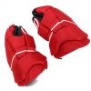 Fabater Red Ice Hockey Gloves, 1 Pair Curved Thumbs Excellent Grip Senior Ice Hockey Gloves for Sports (9 Inch) view 1