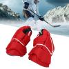 Fabater Red Ice Hockey Gloves, 1 Pair Curved Thumbs Excellent Grip Senior Ice Hockey Gloves for Sports (9 Inch) view 3