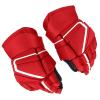 Fabater Red Ice Hockey Gloves, 1 Pair Curved Thumbs Excellent Grip Senior Ice Hockey Gloves for Sports (10 Inches 100W) view 4