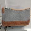 EQUIGEAR Horse Saddle PAD Western Contoured Woolen Felt Moisture Wicking Saddle Pad/Size- 32"x32" & 30"x30" BN-091 (32"X32")