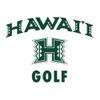 AS1098 - Hawaii Rainbow Warriors Arch Logo Golf T Shirt - X-Large - White view 2