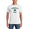 AS1098 - Hawaii Rainbow Warriors Arch Logo Golf T Shirt - X-Large - White view 4