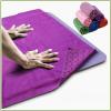 AngelBeauty Microfiber Non Skid Yoga Towel Yoga Mat-Size 24"x72" with Carry Bag (2 Packs/Pink) view 2