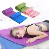 AngelBeauty Microfiber Non Skid Yoga Towel Yoga Mat-Size 24"x72" with Carry Bag (2 Packs/Pink) view 3