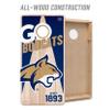 YouTheFan NCAA Montana State Bobcats 2 x 4 Professional Wood Cornhole Game with Logo Bags view 3