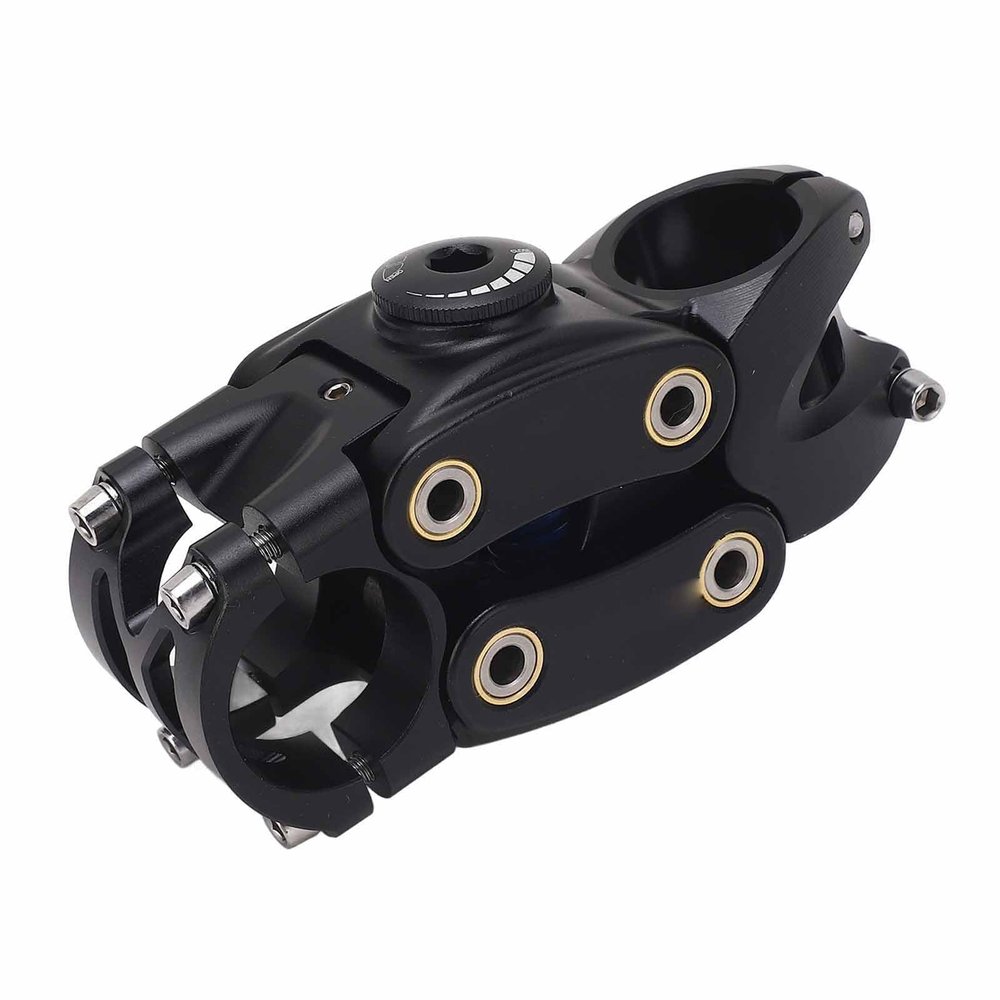 Jauarta Suspension Stem for Bicycles Shock Absorbing Handlebar Stem for Gravel Mountain Road Shock Absorber Stem