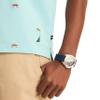 Nautica Classic Fit Printed Polo, Antigua Surf, XXL view 3