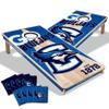 YouTheFan NCAA Creighton Bluejays 2 x 4 Professional Wood Cornhole Game with Logo Bags view 1