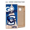 YouTheFan NCAA Creighton Bluejays 2 x 4 Professional Wood Cornhole Game with Logo Bags view 3