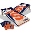 YouTheFan NCAA Syracuse Orange 2 x 4 Professional Wood Cornhole Game with Logo Bags view 1