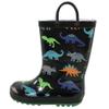 Hudson Baby Unisex Rain Boots, Dinosaurs, 6 Toddler view 1