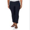 Briggs New York Women's Pull On Straight Leg Magic Pant, Navy, 8 view 1