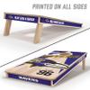 YouTheFan NFL Baltimore Ravens 2 x 4 Professional Wood Cornhole Game with Logo Bags view 2