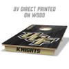 YouTheFan NCAA Central Florida Knights 2 x 3 Wood Cornhole Game with Logo Bags view 2