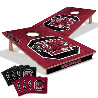 YouTheFan NCAA South Carolina Gamecocks 2 x 3 Wood Cornhole Game with Logo Bags