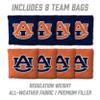 YouTheFan NCAA Auburn Tigers 2 x 4 Professional Wood Cornhole Game with Logo Bags view 4