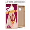 YouTheFan NCAA Arizona State Sun Devils 2 x 4 All Wood Cornhole view 3