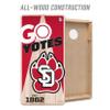 YouTheFan NCAA South Dakota Coyotes 2 x 4 All Wood Cornhole view 3
