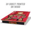 YouTheFan NCAA Maryland Terrapins 2 x 3 Wood Cornhole Game with Logo Bags view 2