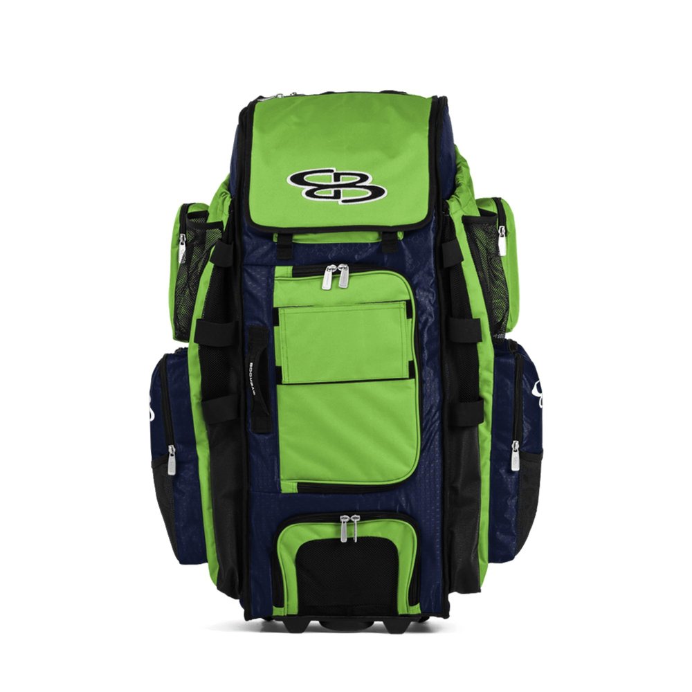 Boombah Rolling Superpack XL Solid BM-9053C23 Navy/Lime Green