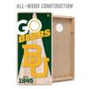 YouTheFan NCAA Baylor Bears 2 x 4 Professional Wood Cornhole Game with Logo Bags view 3