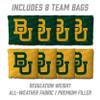 YouTheFan NCAA Baylor Bears 2 x 4 Professional Wood Cornhole Game with Logo Bags view 4