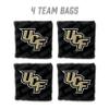 YouTheFan Officially-Licensed NCAA Central Florida Knights Set of 4 Cornhole Bags - All Weather Regulation 6 x 6 Size - 16oz Weight - Designed in USA view 2