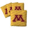 YouTheFan Officially-Licensed NCAA Minnesota Golden Gophers Set of 4 Cornhole Bags - All Weather Regulation 6 x 6 Size - 16oz Weight - Designed in USA view 1